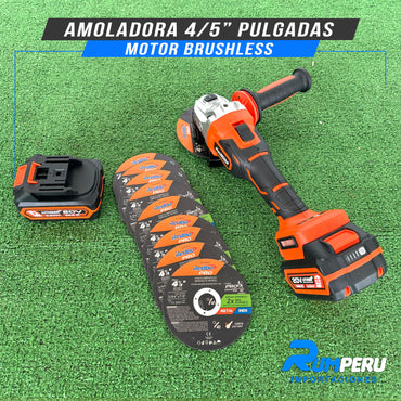 AMOLADORA 4/5 PULGADAS MOTOR BRUSHLESS