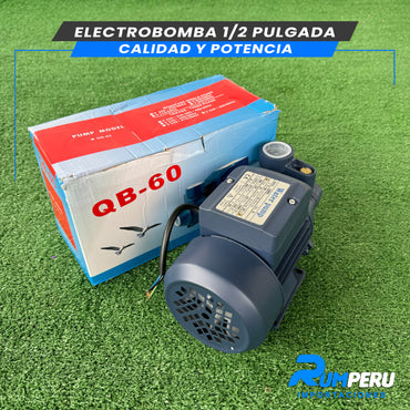 ELECTROBOMBA 1/2 PULGADA CALIDAD Y POTENCIA