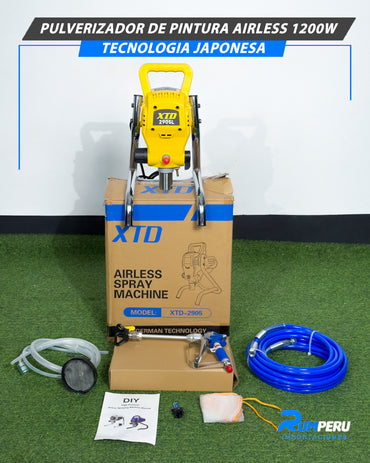 Pulverizador De Pintura Airless 1200W (Tecnología Japonesa)