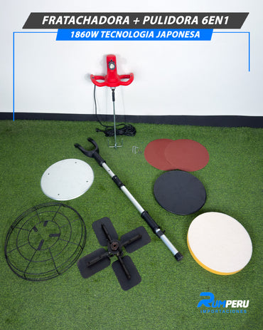 FRATACHADORA + PULIDORA 6 EN 1 – 1860W