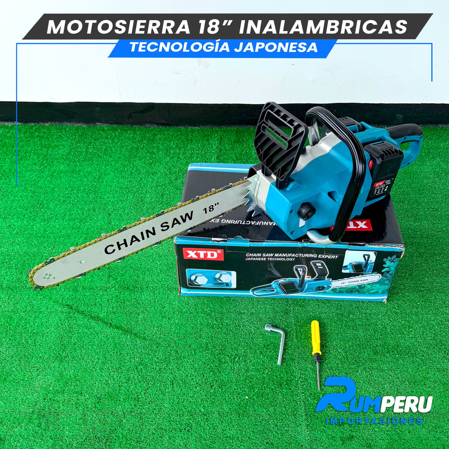 Motosierra 18 Pulgadas tecnologia Japonesa