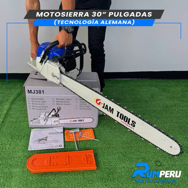 MOTOSIERRA 30 PULGADAS (TECNOLOGÍA ALEMANA)