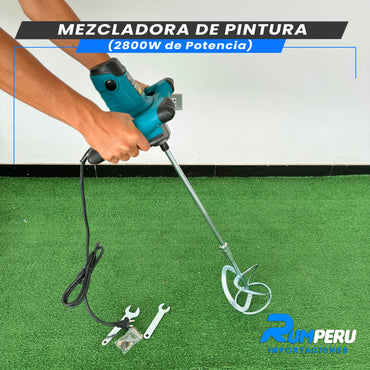 Batidora de Pintura (2800W DE POTENCIA)