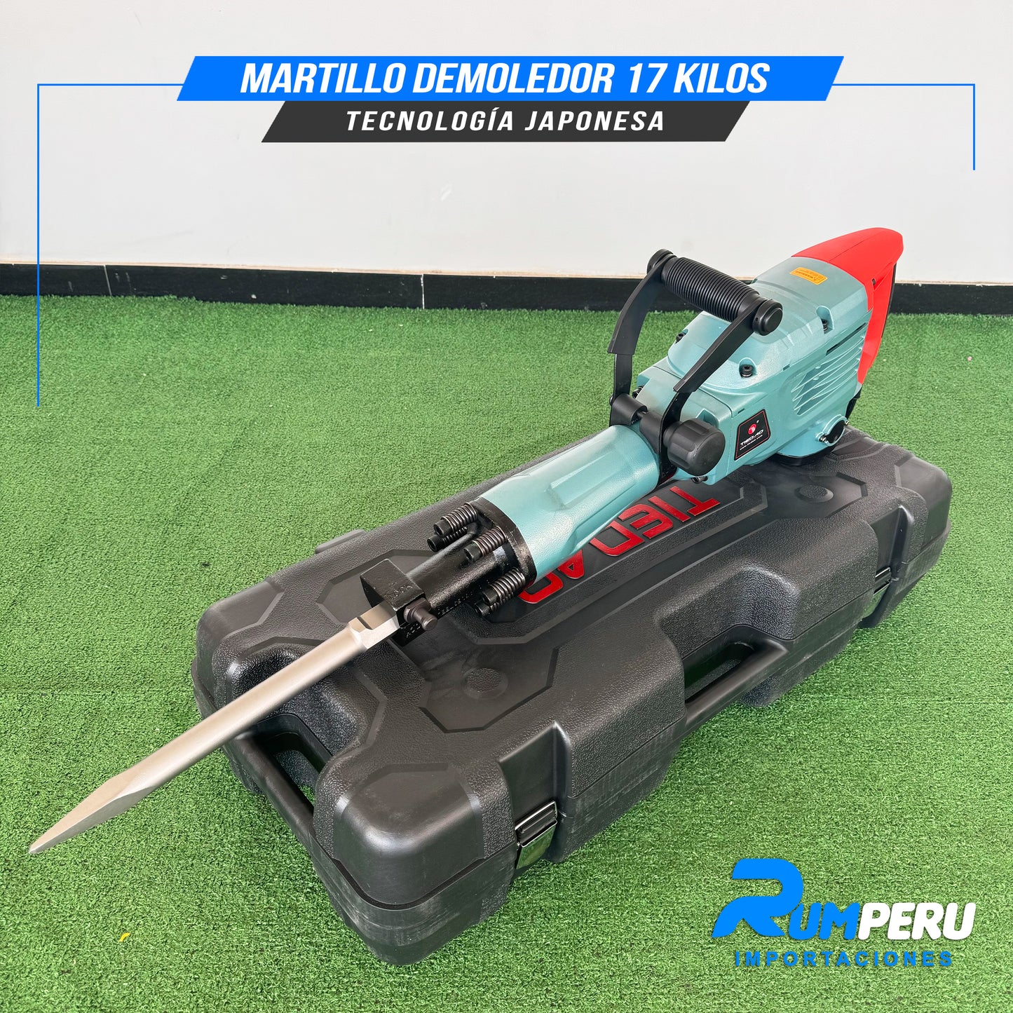 MORTILLO DEMOLEDOR 17 KILO GRAMOS TECNOLOGÍA JAPONESA