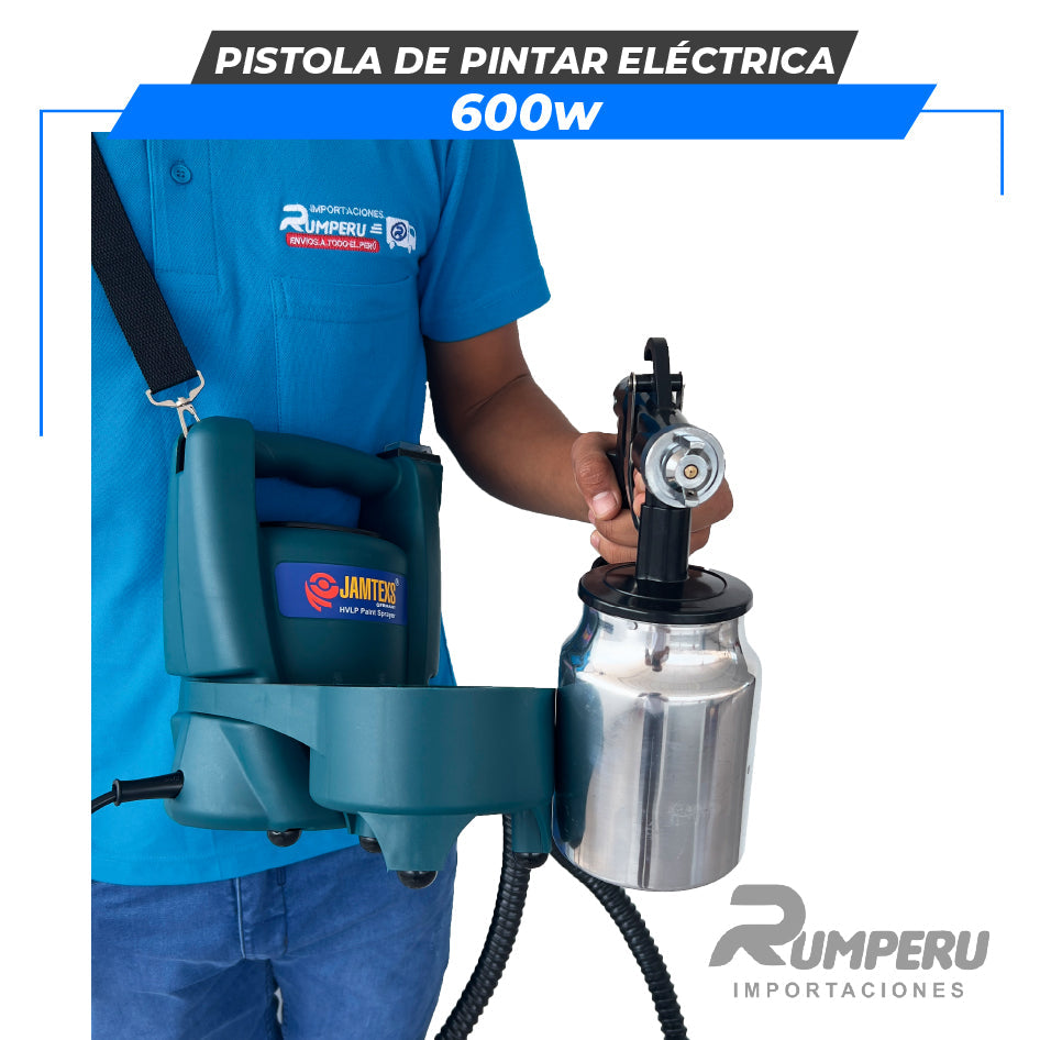 Pistola de Pintar Eléctrica 600W ( Tecnología Alemana)