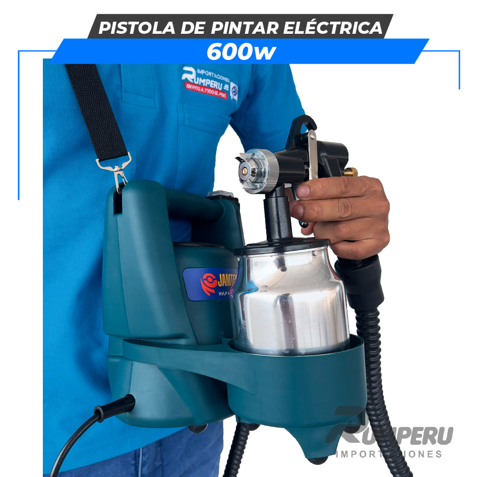 Pistola de Pintar Eléctrica 600W ( Tecnología Alemana)