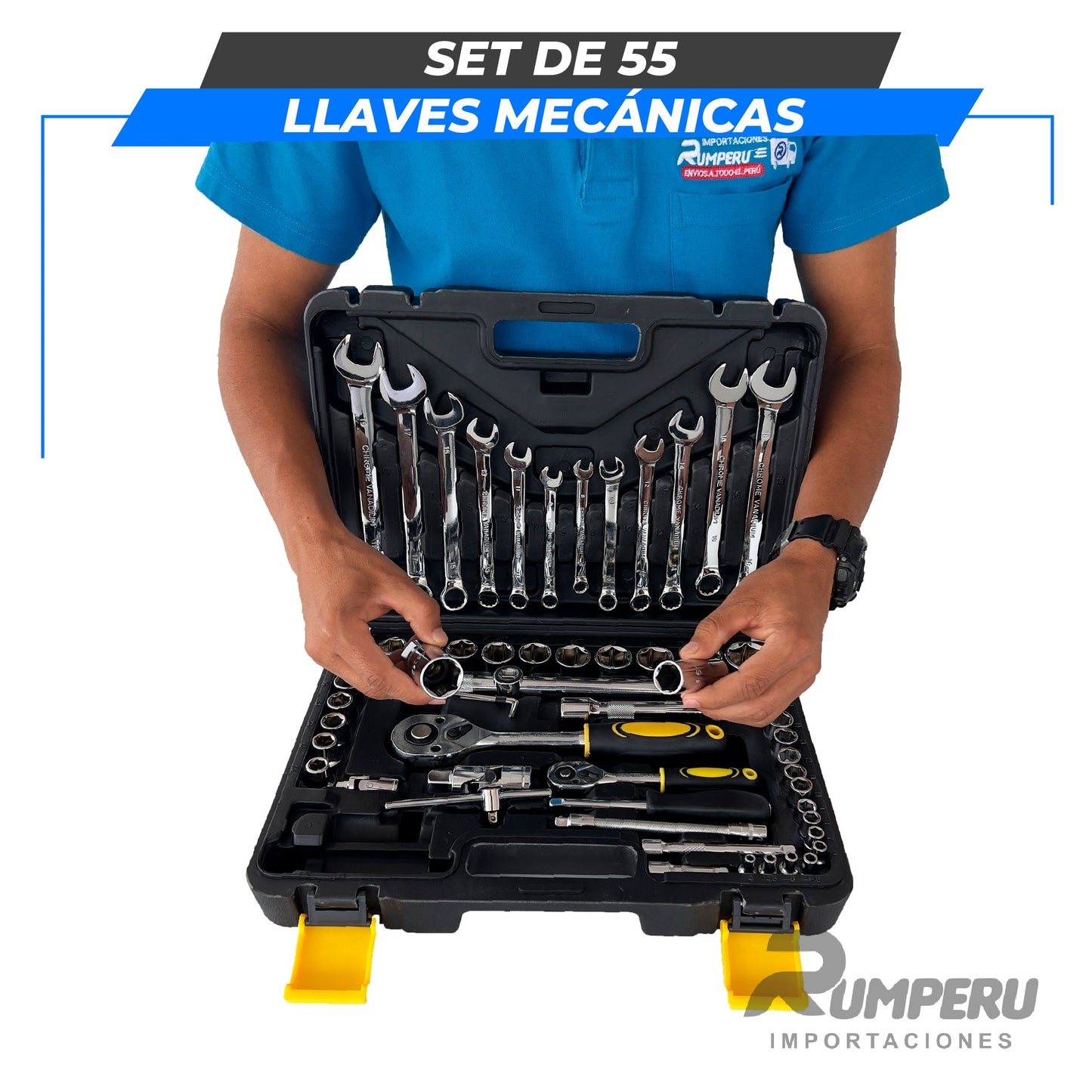 Set de 55 llaves Mecánicas