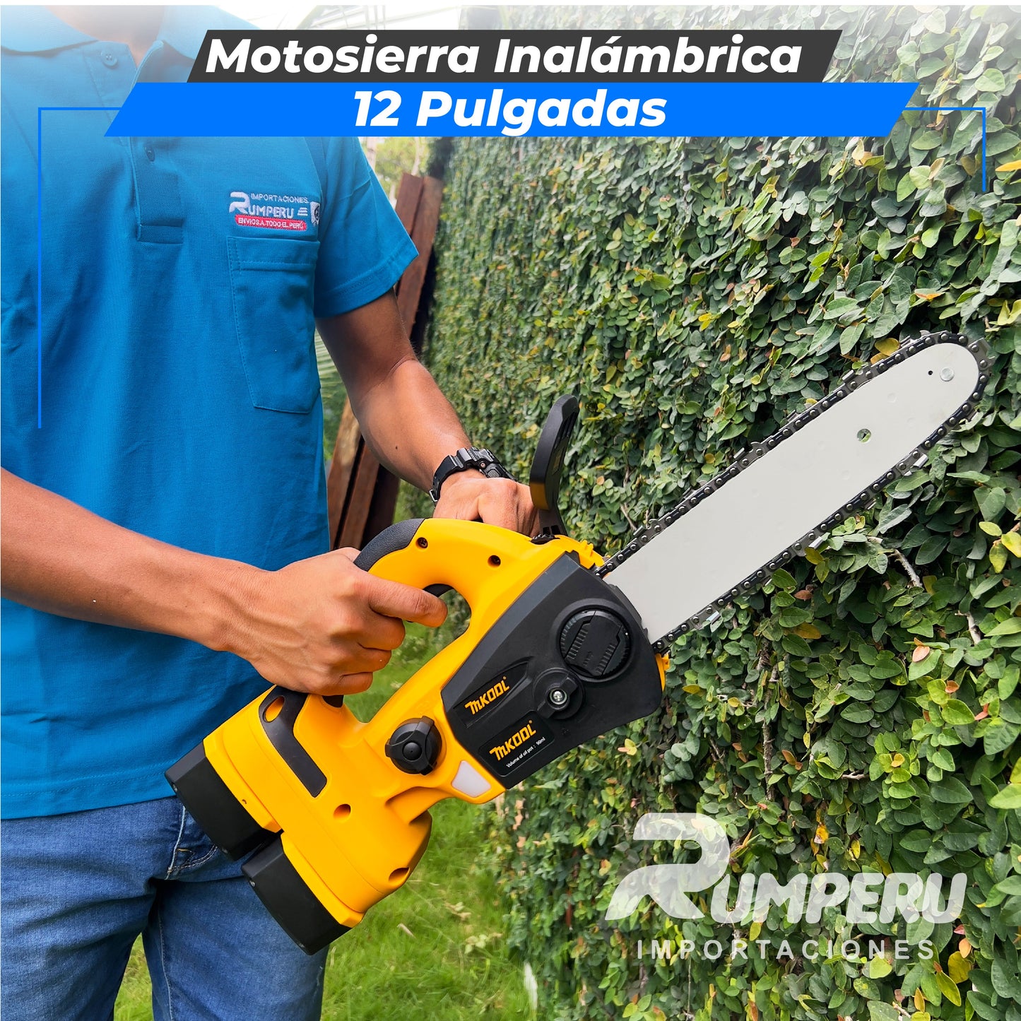 Motosierra Inalámbrica 12 Pulgadas