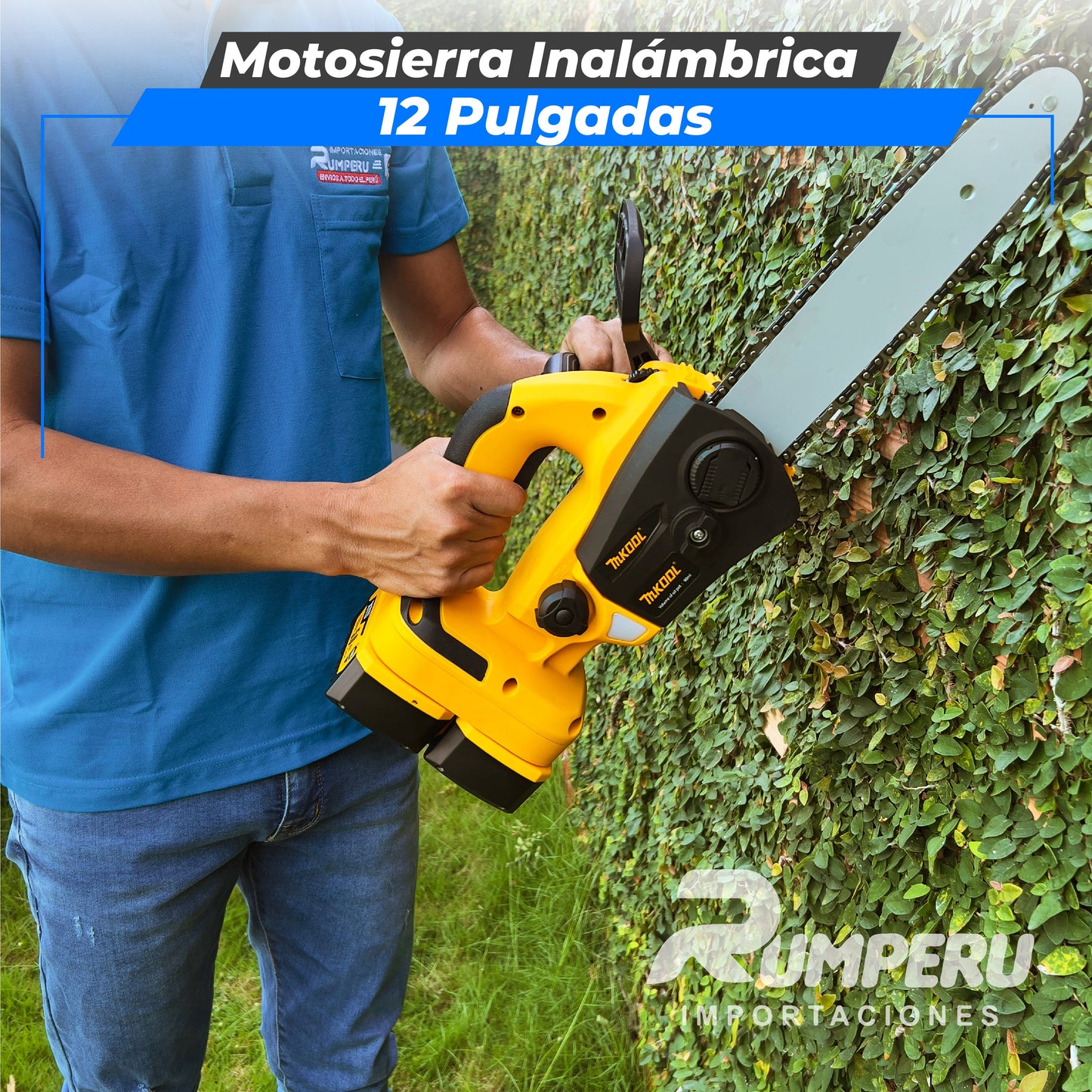 Motosierra Inalámbrica 12 Pulgadas