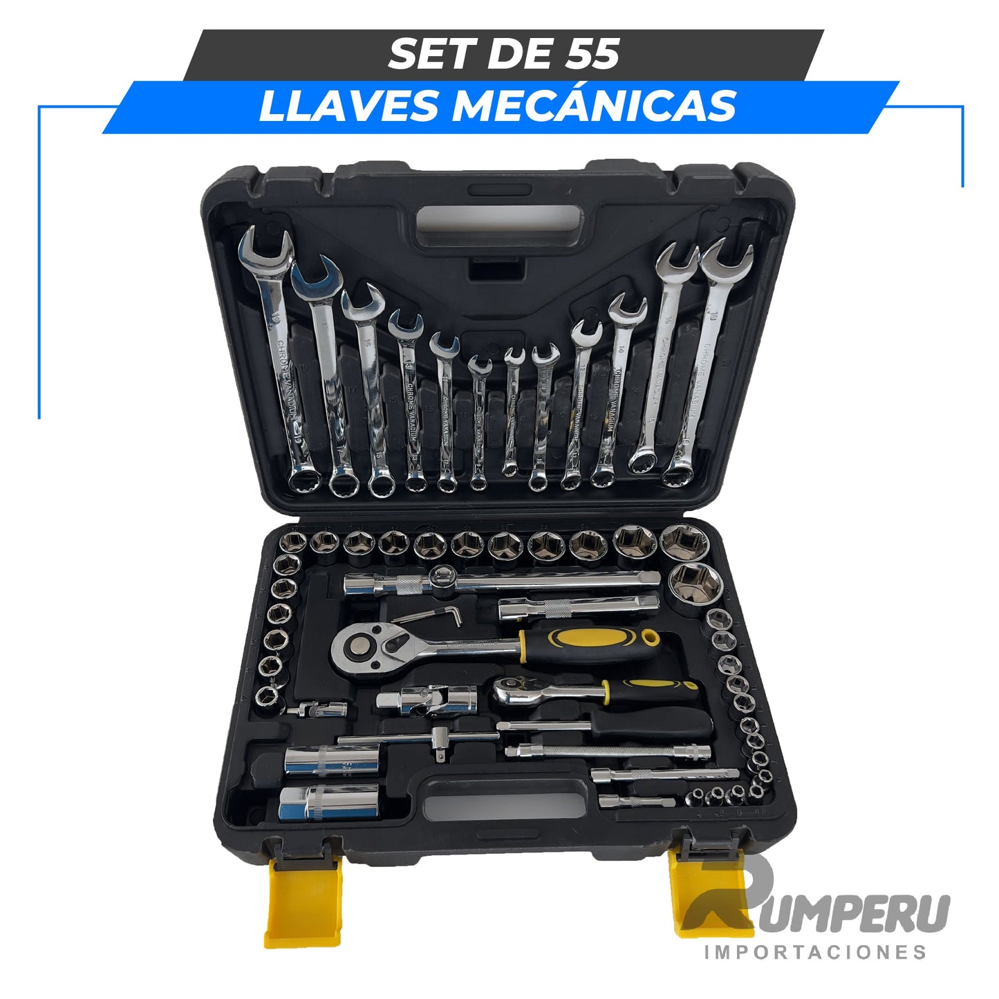 Set de 55 llaves Mecánicas