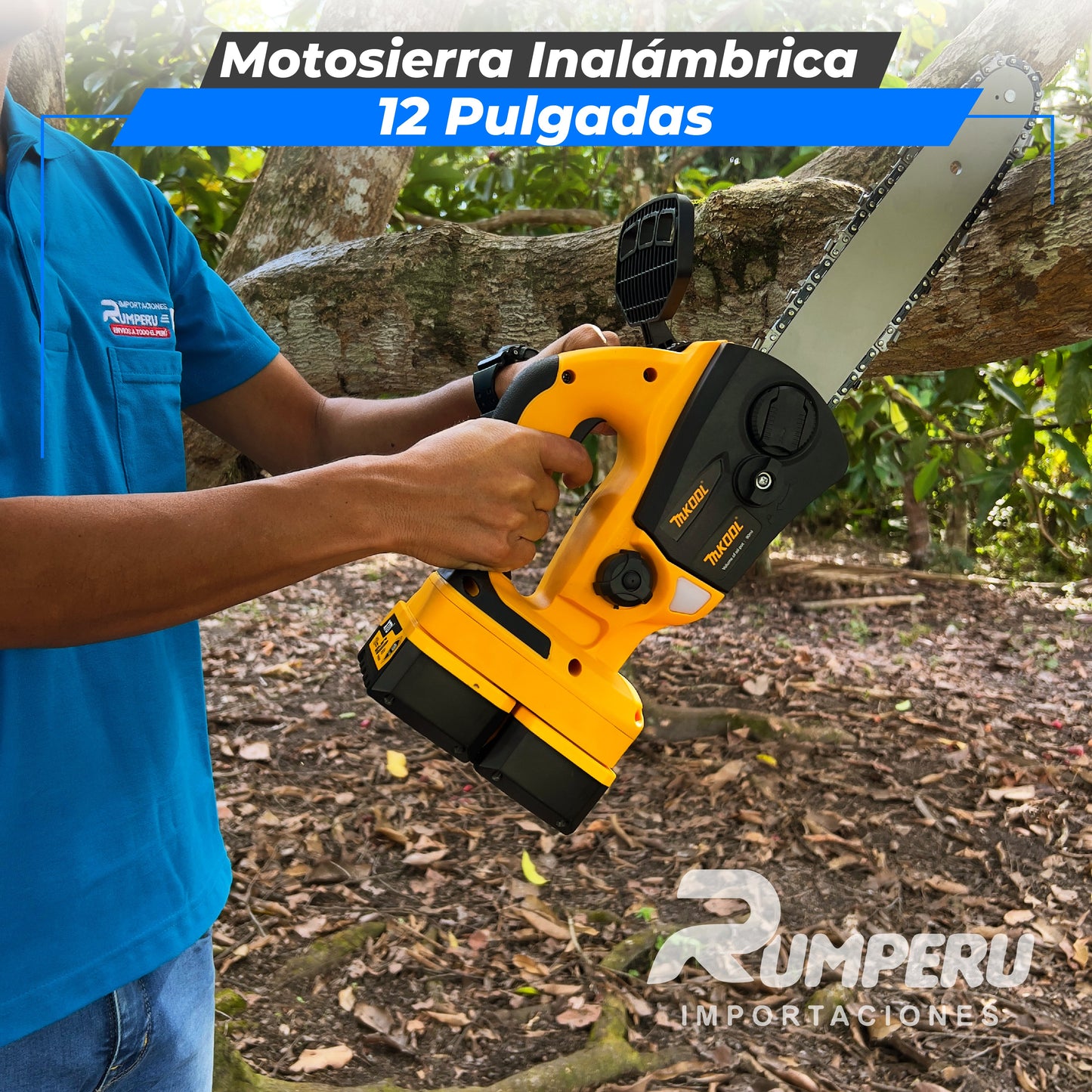 Motosierra Inalámbrica 12 Pulgadas
