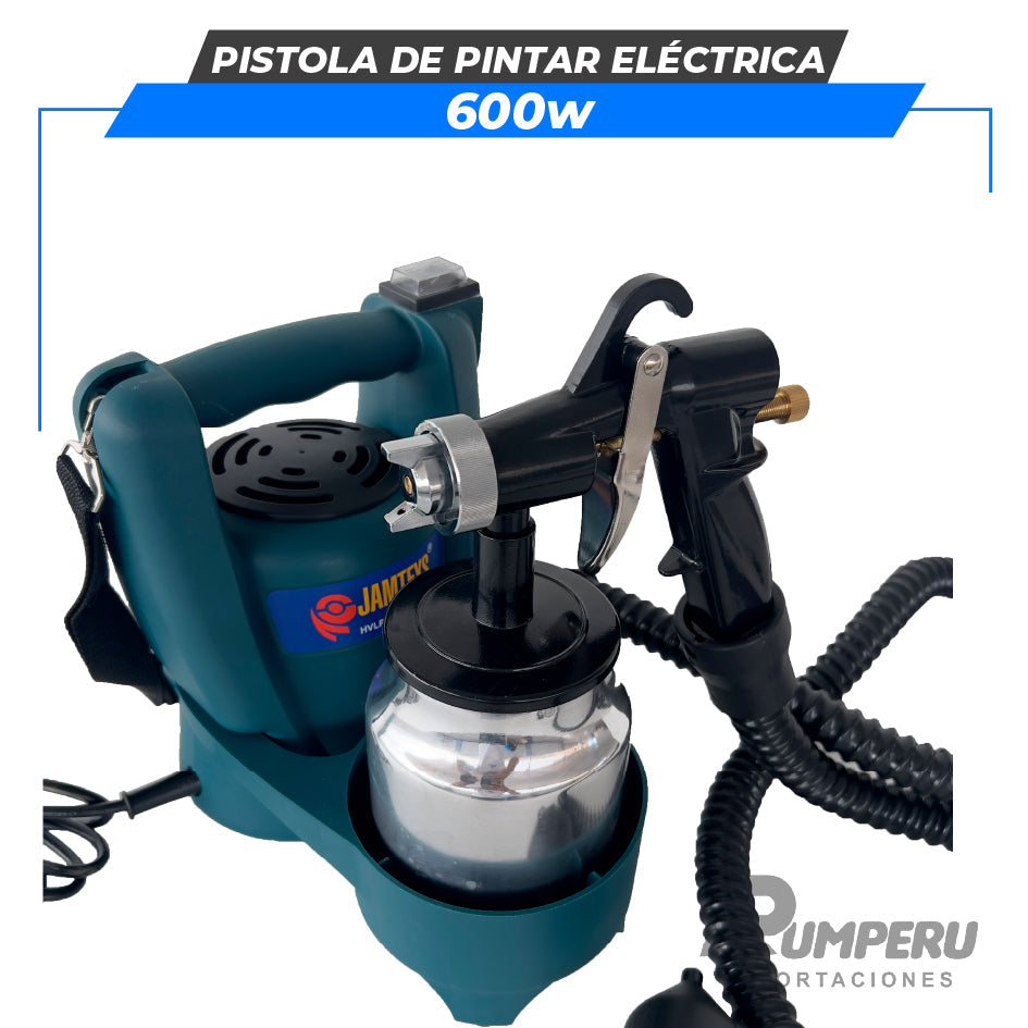 Pistola de Pintar Eléctrica 600W ( Tecnología Alemana)