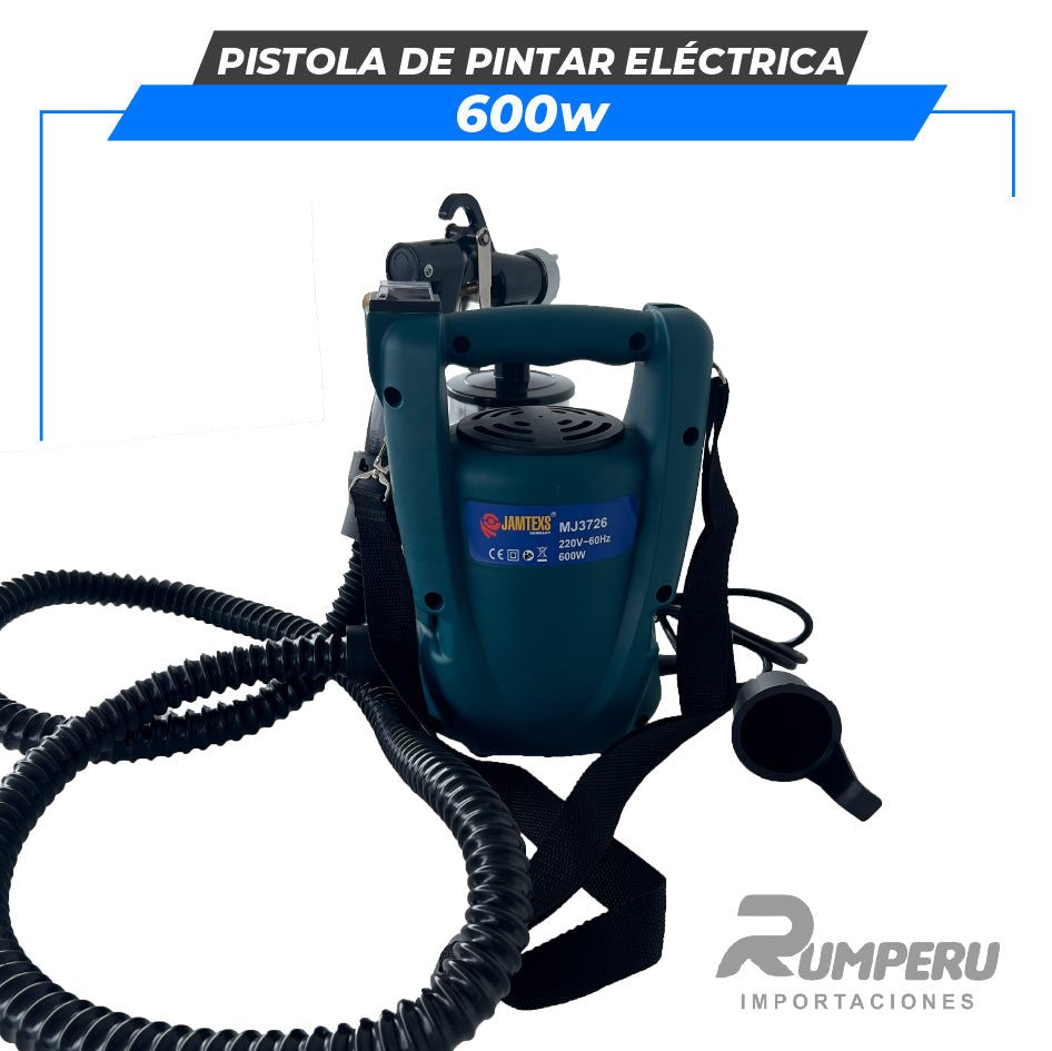 Pistola de Pintar Eléctrica 600W ( Tecnología Alemana)