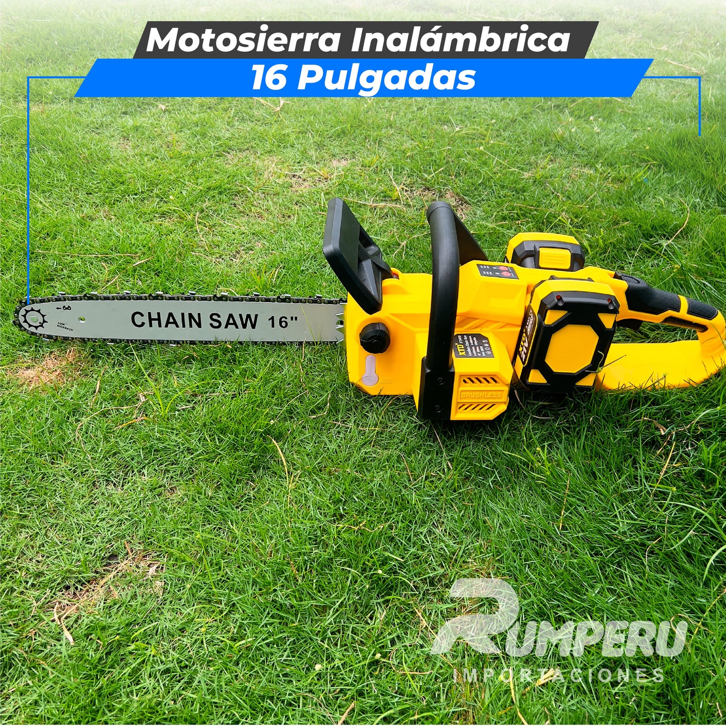 Motosierra Inalámbrica 16 Pulgadas