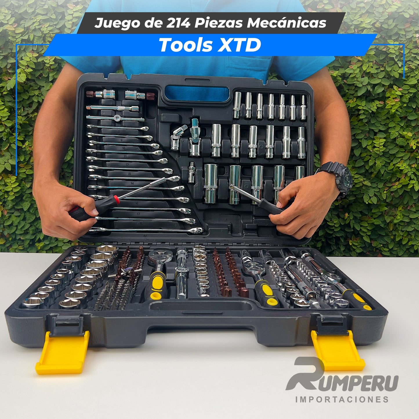 Juego de 214 Piezas Mecánicas