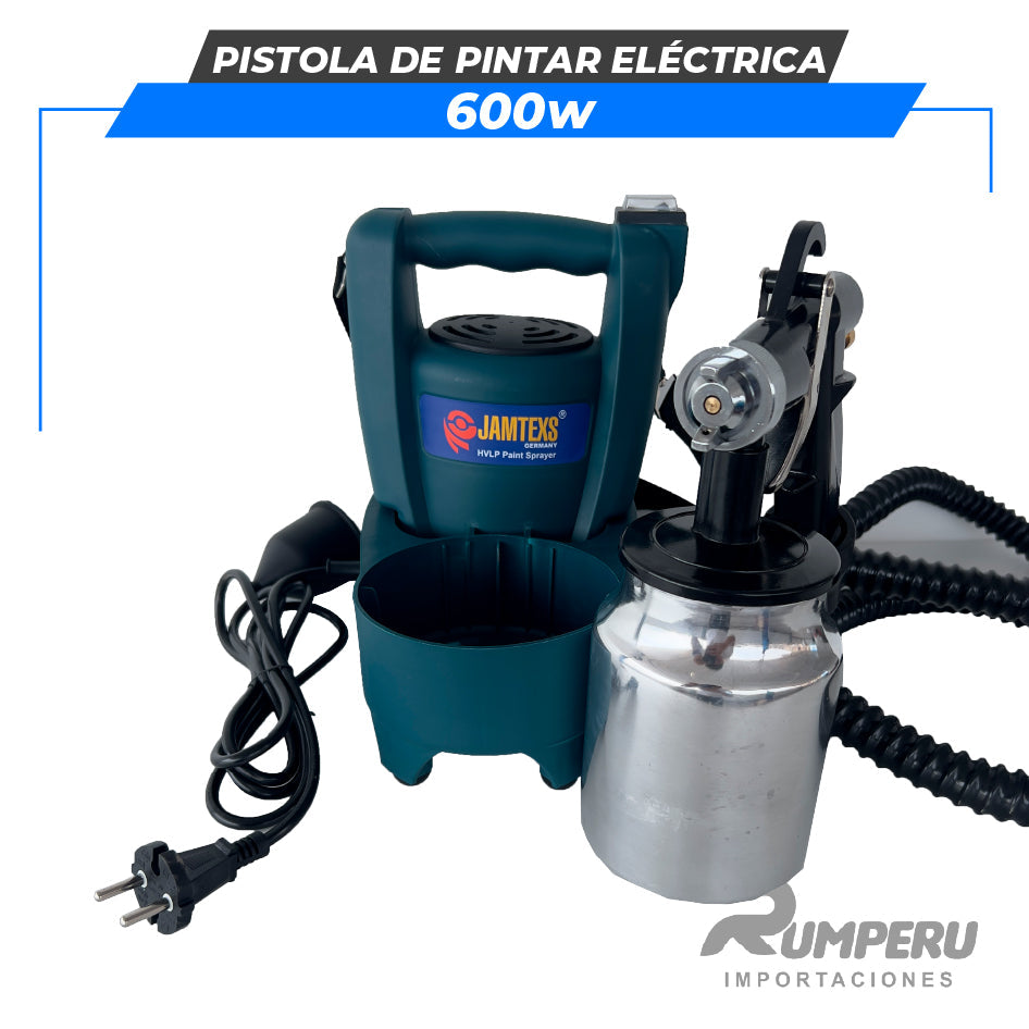 Pistola de Pintar Eléctrica 600W ( Tecnología Alemana)