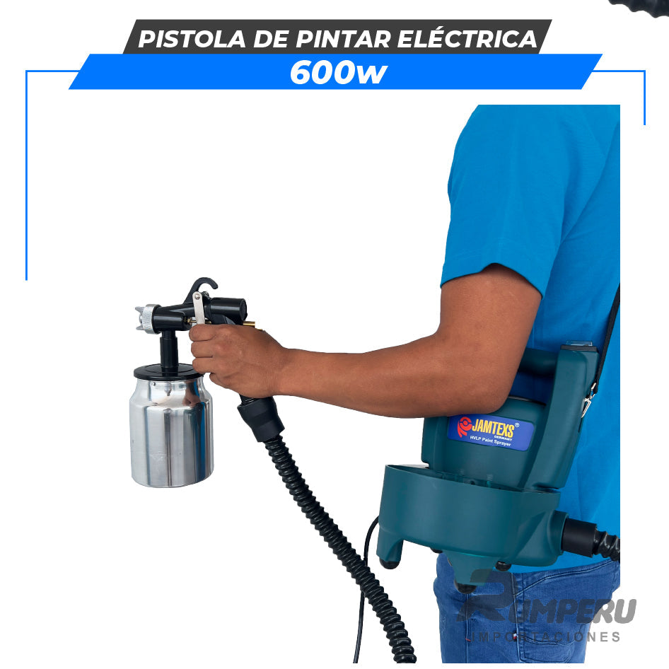 Pistola de Pintar Eléctrica 600W ( Tecnología Alemana)