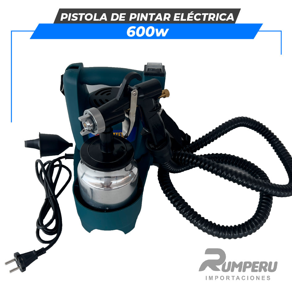Pistola de Pintar Eléctrica 600W ( Tecnología Alemana)