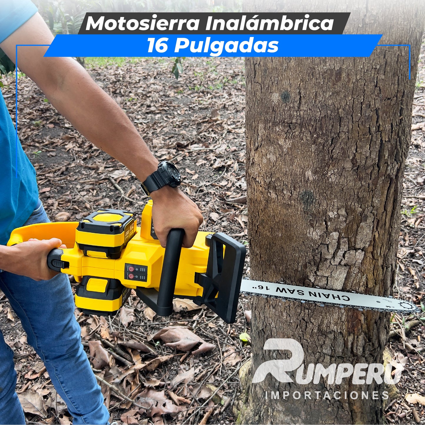 Motosierra Inalámbrica 16 Pulgadas