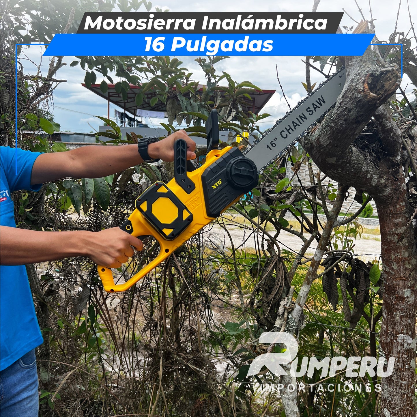 Motosierra Inalámbrica 16 Pulgadas