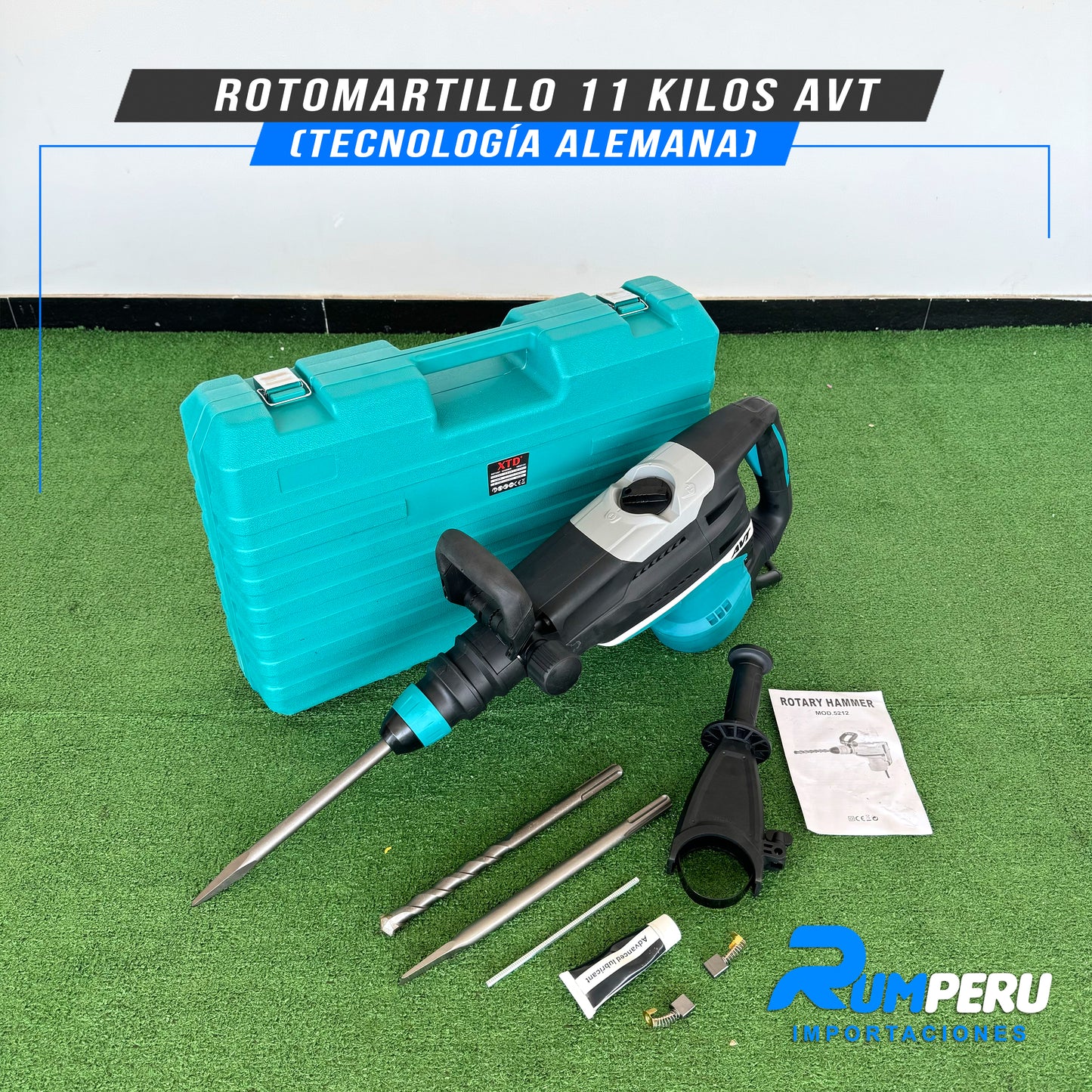 Rotomartillo 11 Kilos (Tecnologia Alemana)