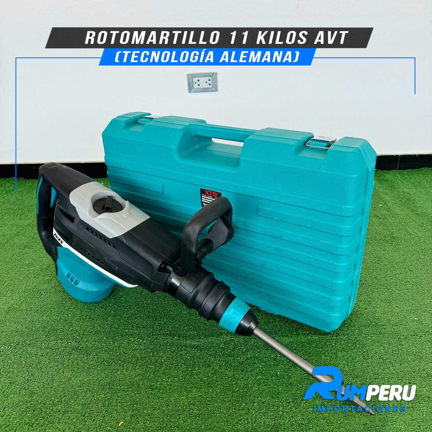 Rotomartillo 11 Kilos (Tecnologia Alemana)