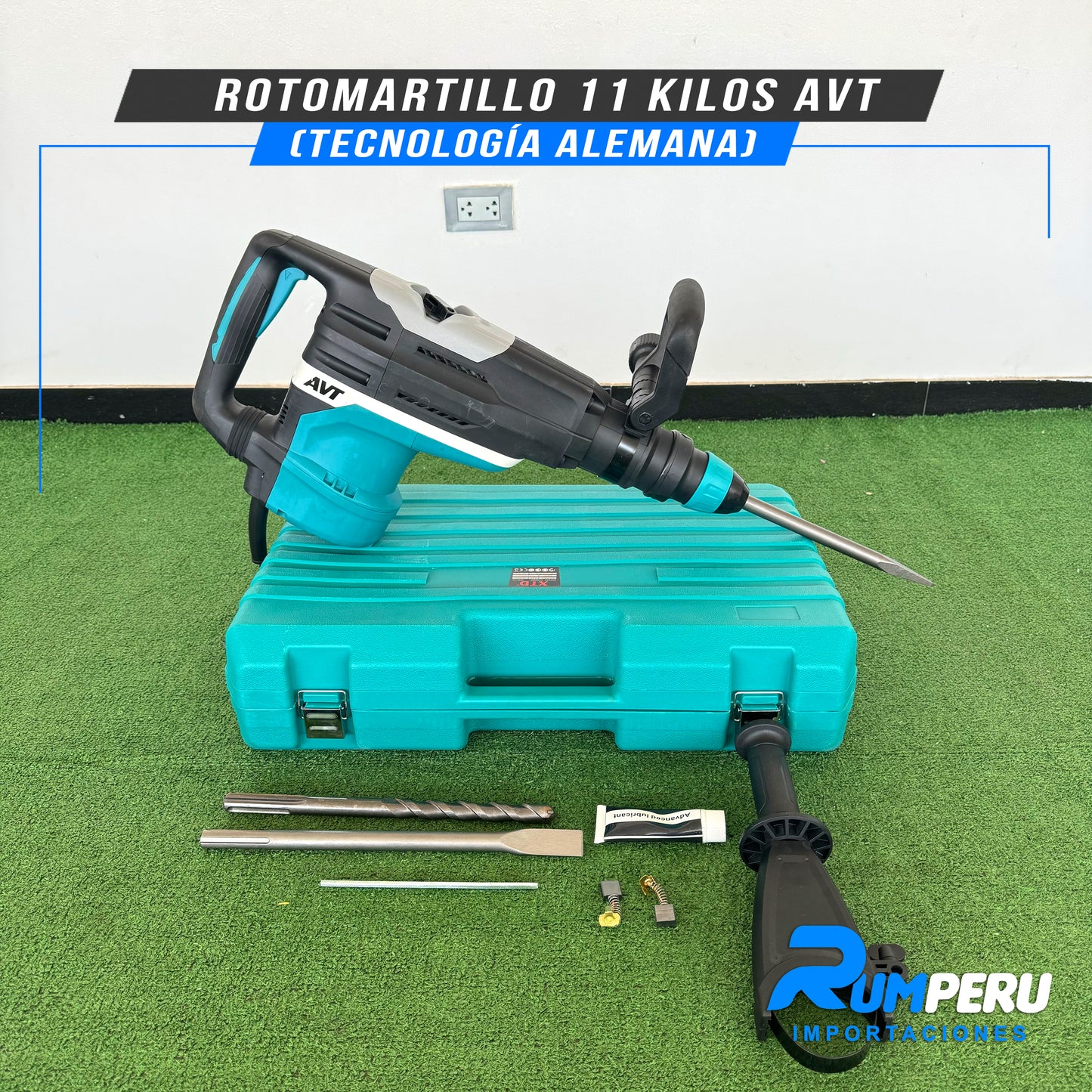 Rotomartillo 11 Kilos (Tecnologia Alemana)