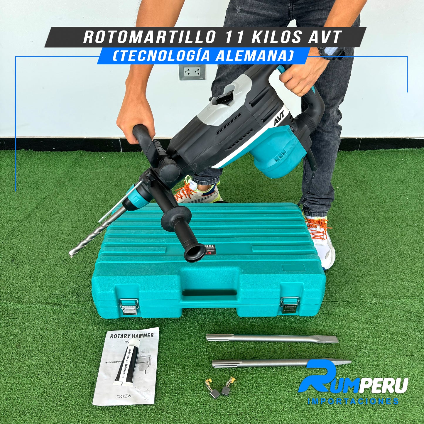 Rotomartillo 11 Kilos (Tecnologia Alemana)
