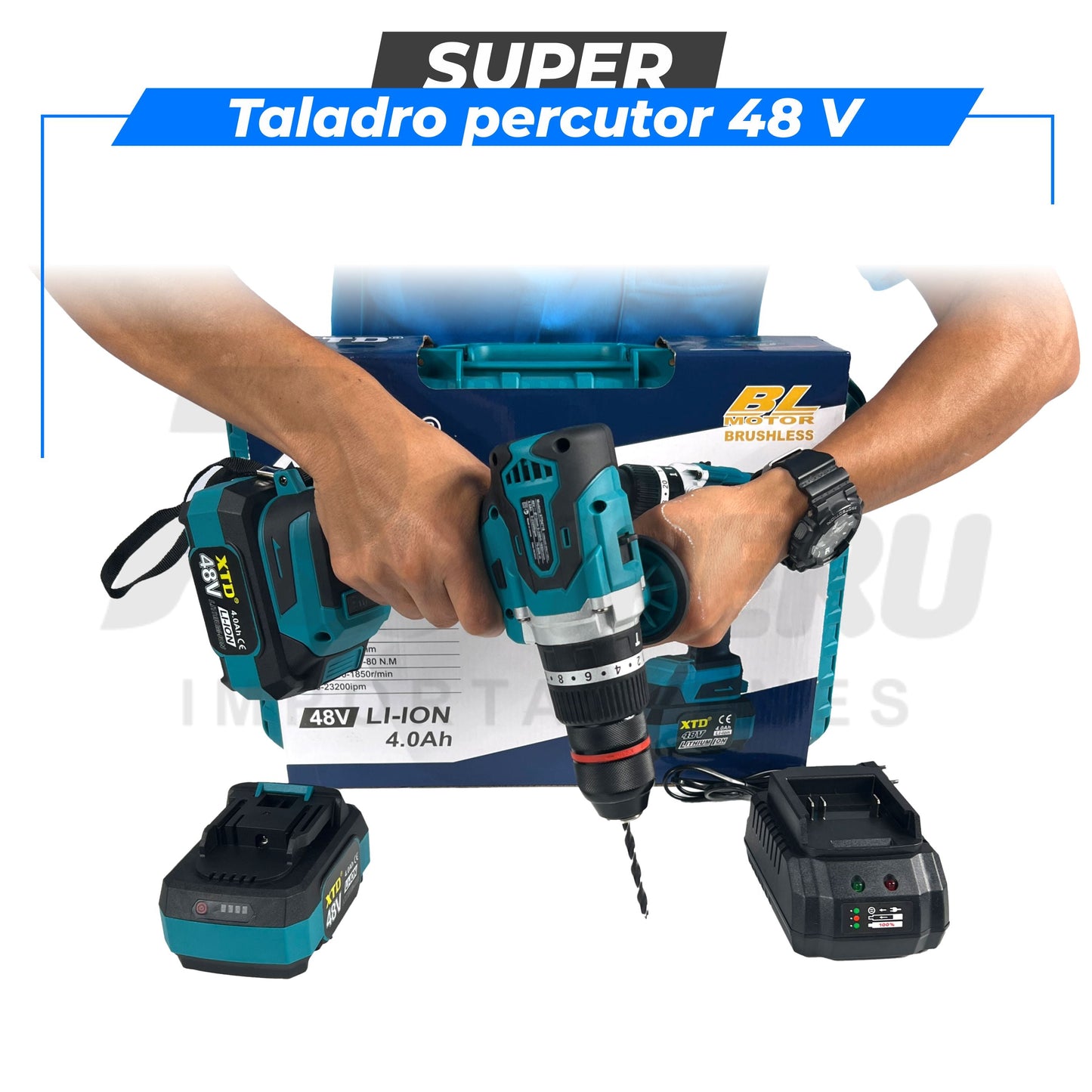Taladro Percutor 48V