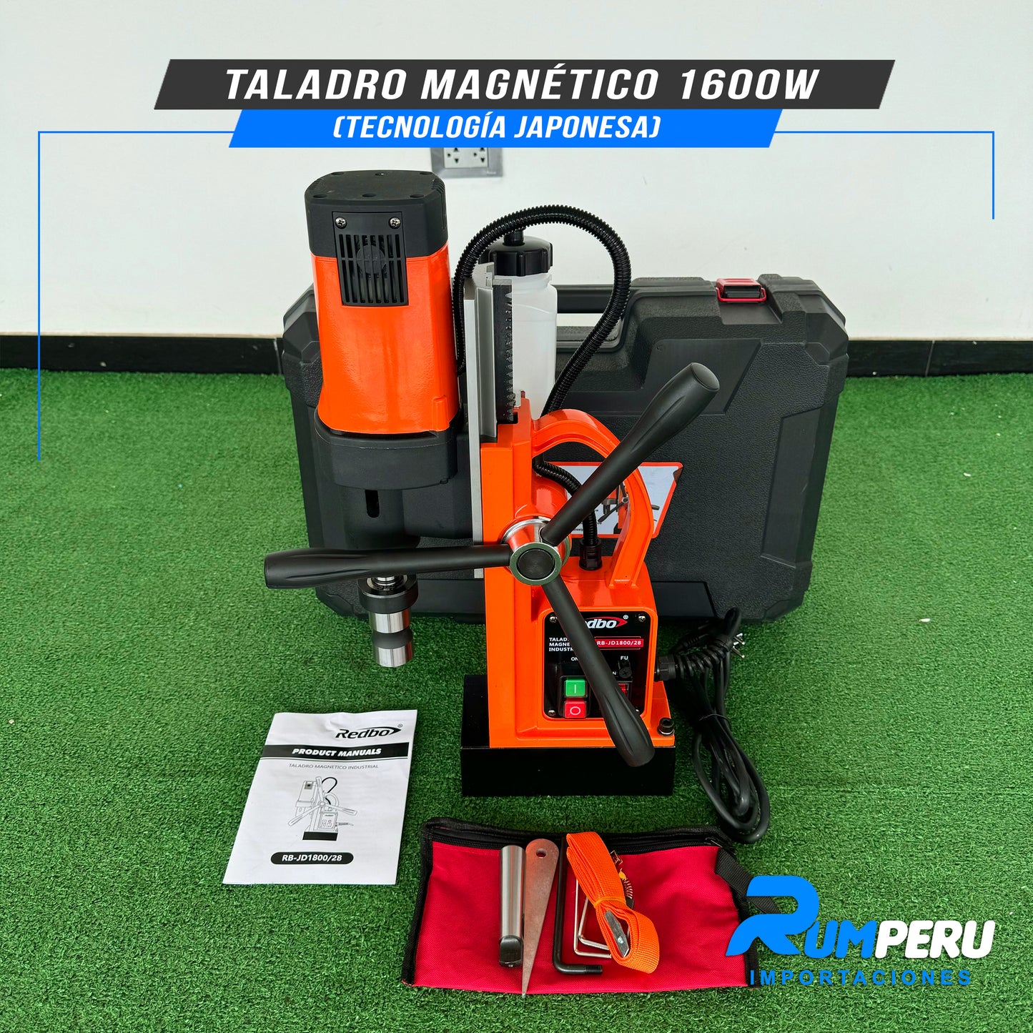 Taladro Magnético 1600w