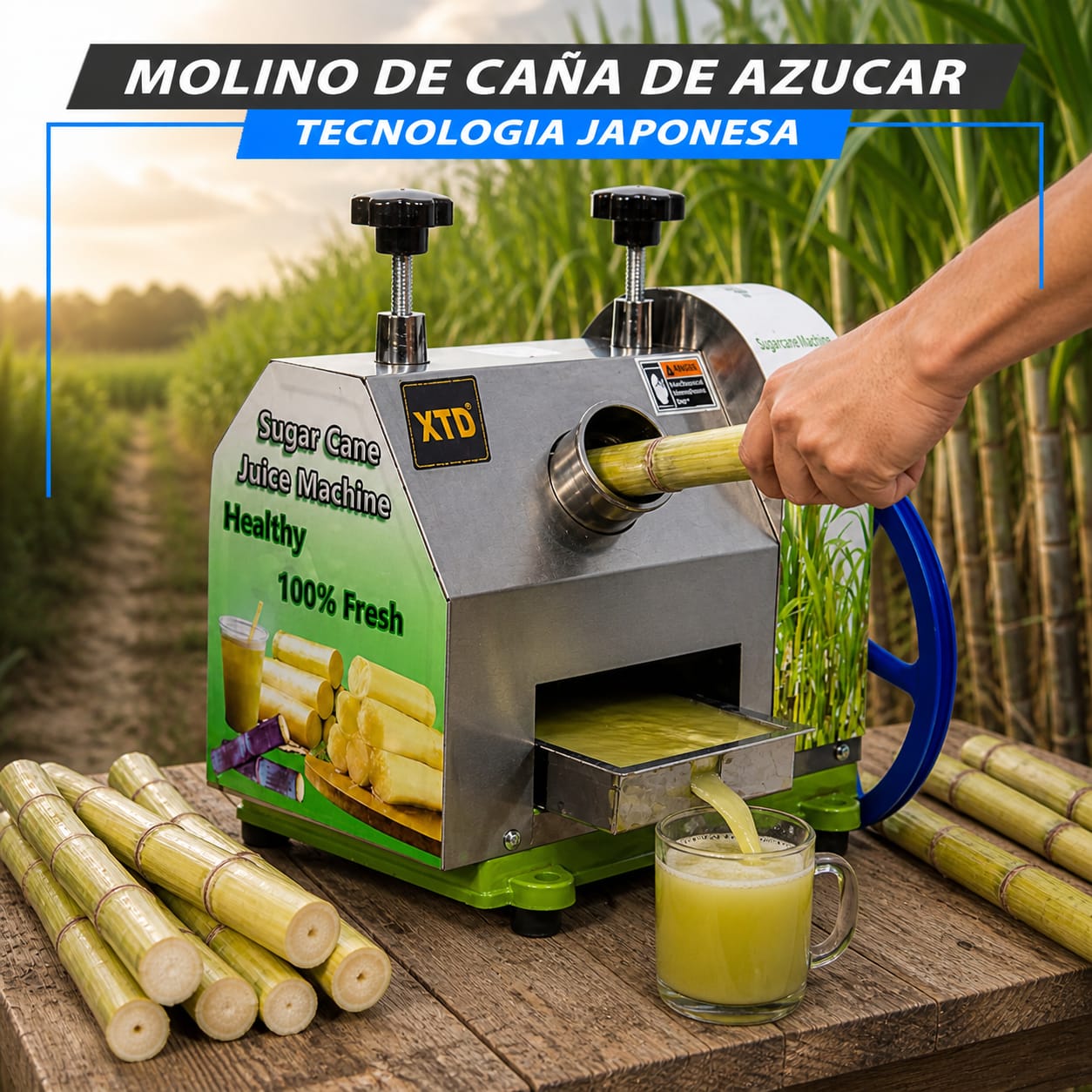 Molino De Caña y Azúcar (Tecnología Japonesa)