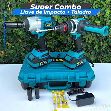 Llave de Impacto Taladro Percutor-88v