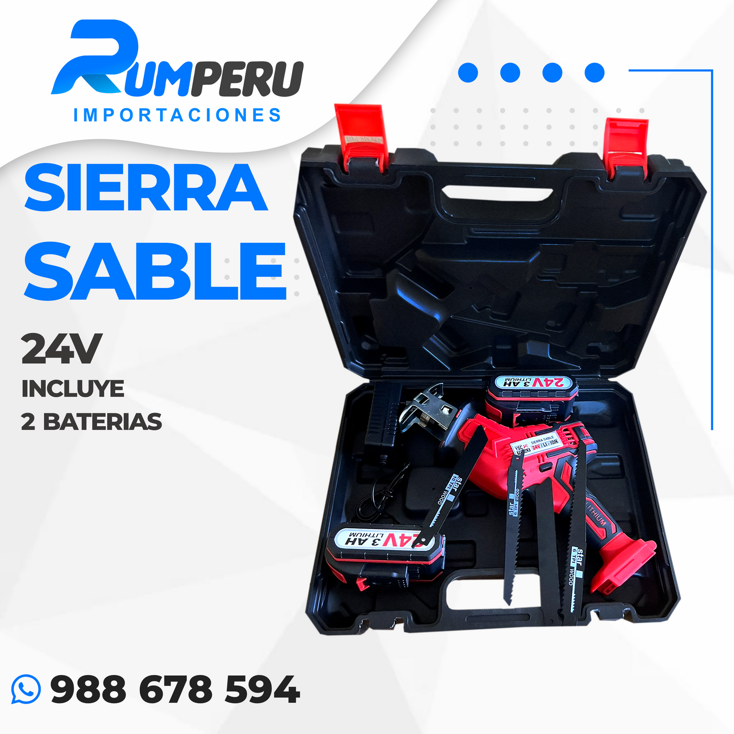 🧰 Sierra Sable 24v