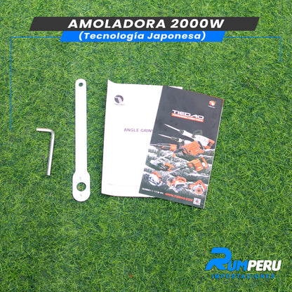 AMOLADORA 2000W (TECNOLOGÍA JAPONESA)