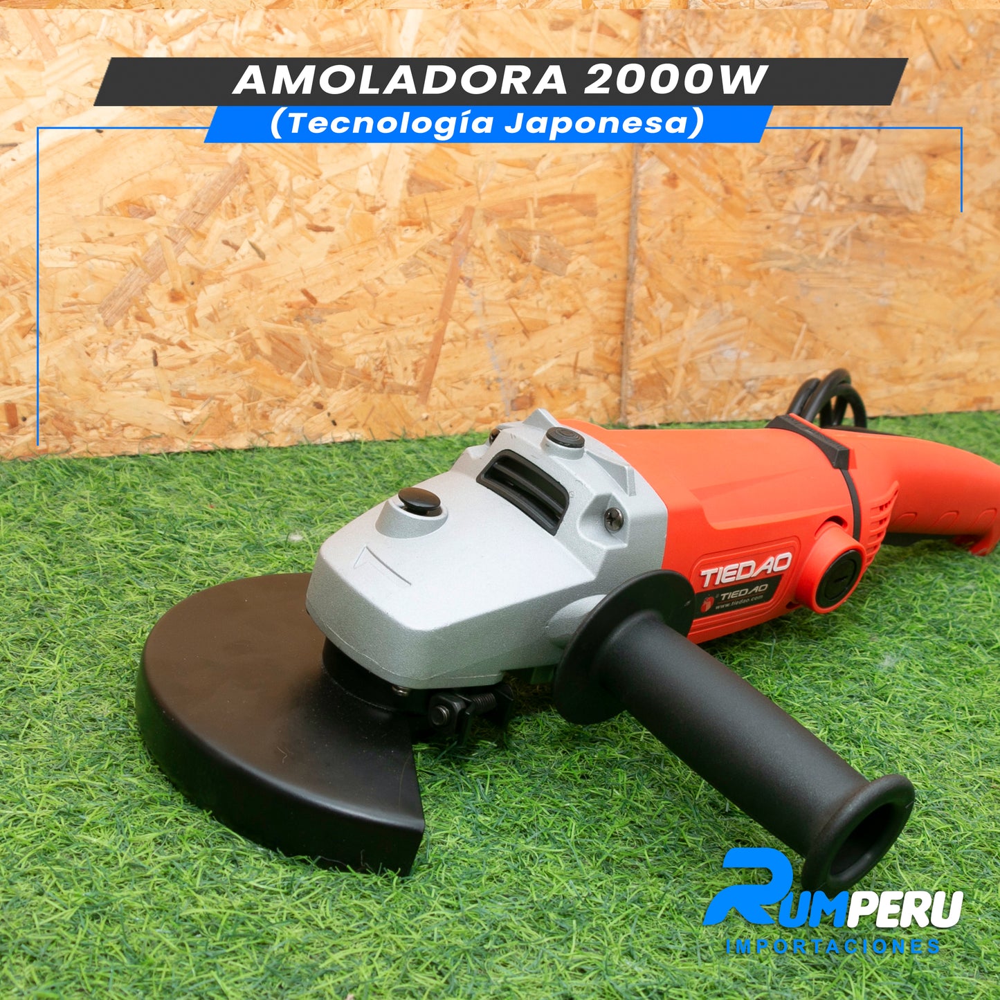 AMOLADORA 2000W (TECNOLOGÍA JAPONESA)