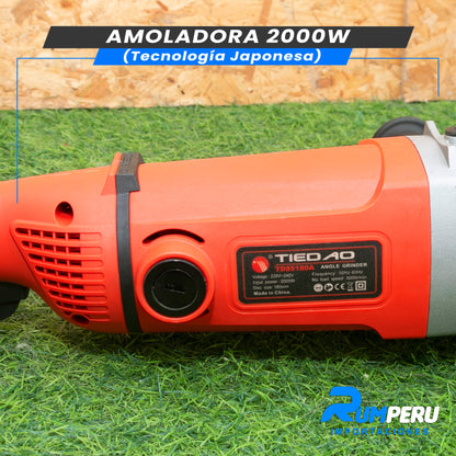 AMOLADORA 2000W (TECNOLOGÍA JAPONESA)