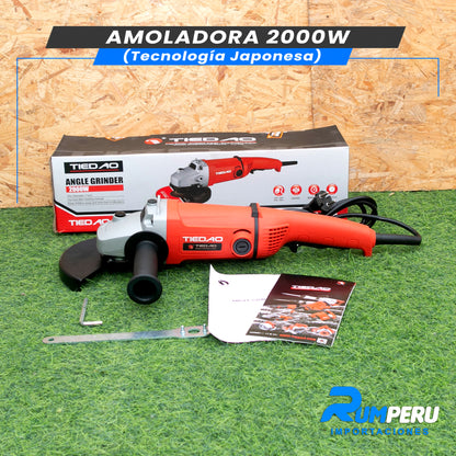 AMOLADORA 2000W (TECNOLOGÍA JAPONESA)