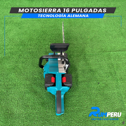 Motosierra 16 Pulgadas (Inalámbrica 48V Tecnología Alemana)