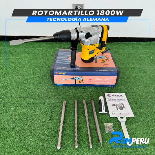 Rotomartillo 1800w Tecnología Alemana