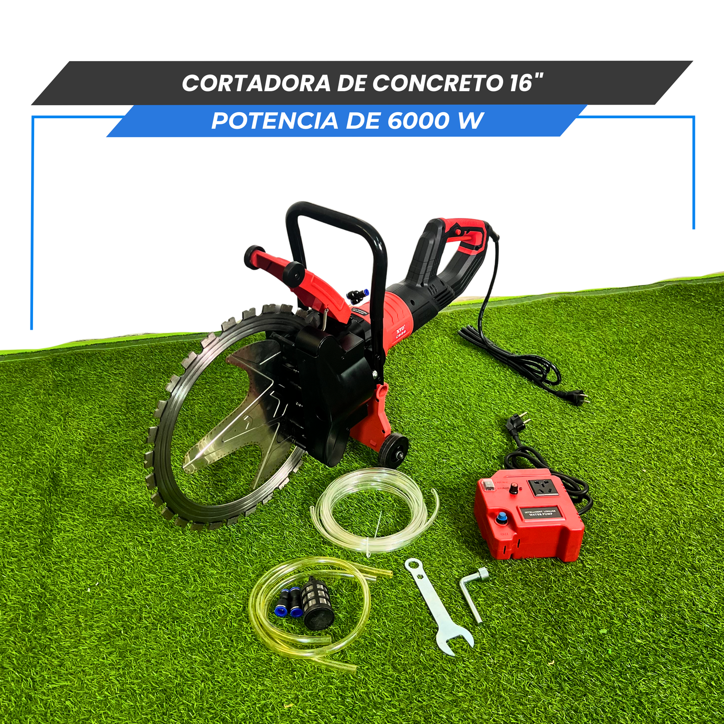 Cortador de concreto 16´´ ( Potencia de 6000W