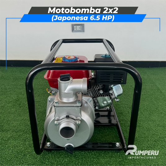 Motobomba 2x2 ( Japonesa 6.5 HP )