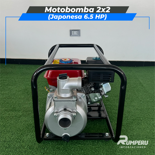 Motobomba 2x2 ( Japonesa 6.5 HP )