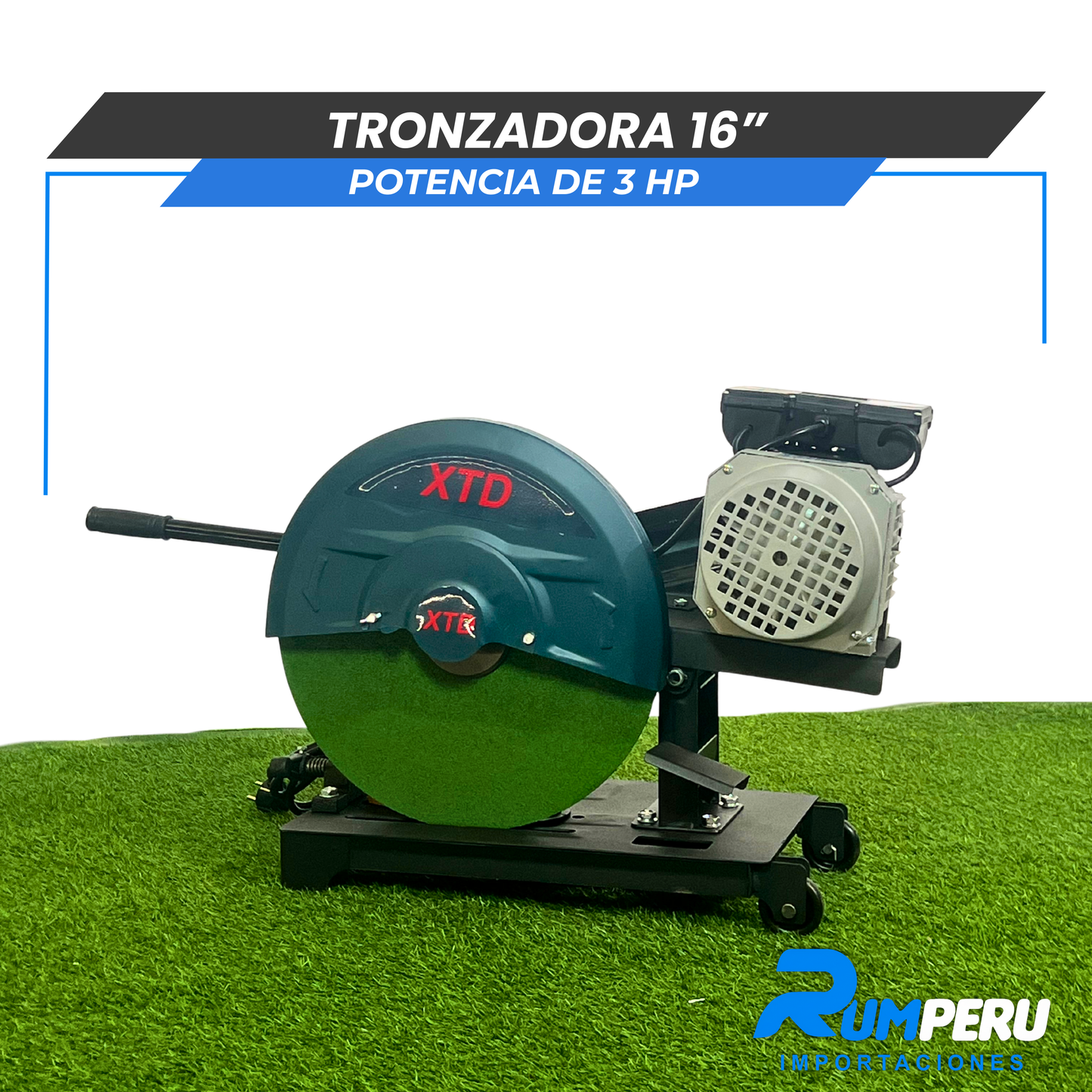 Tronzadora 16´´ Potencia de 3 HP