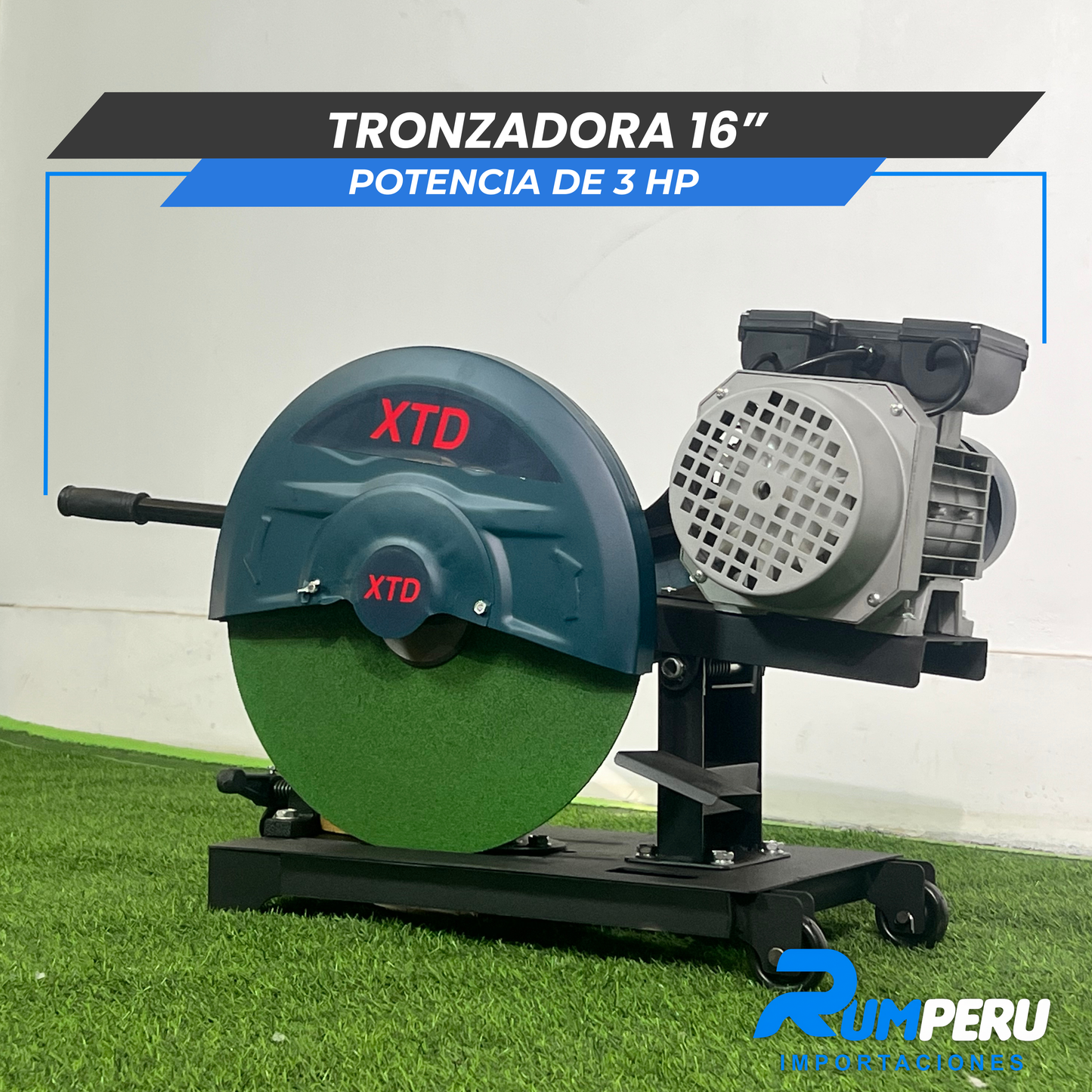 Tronzadora 16´´ Potencia de 3 HP