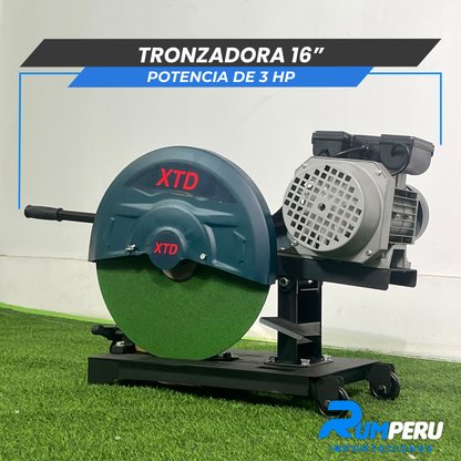 Tronzadora 16´´ Potencia de 3 HP