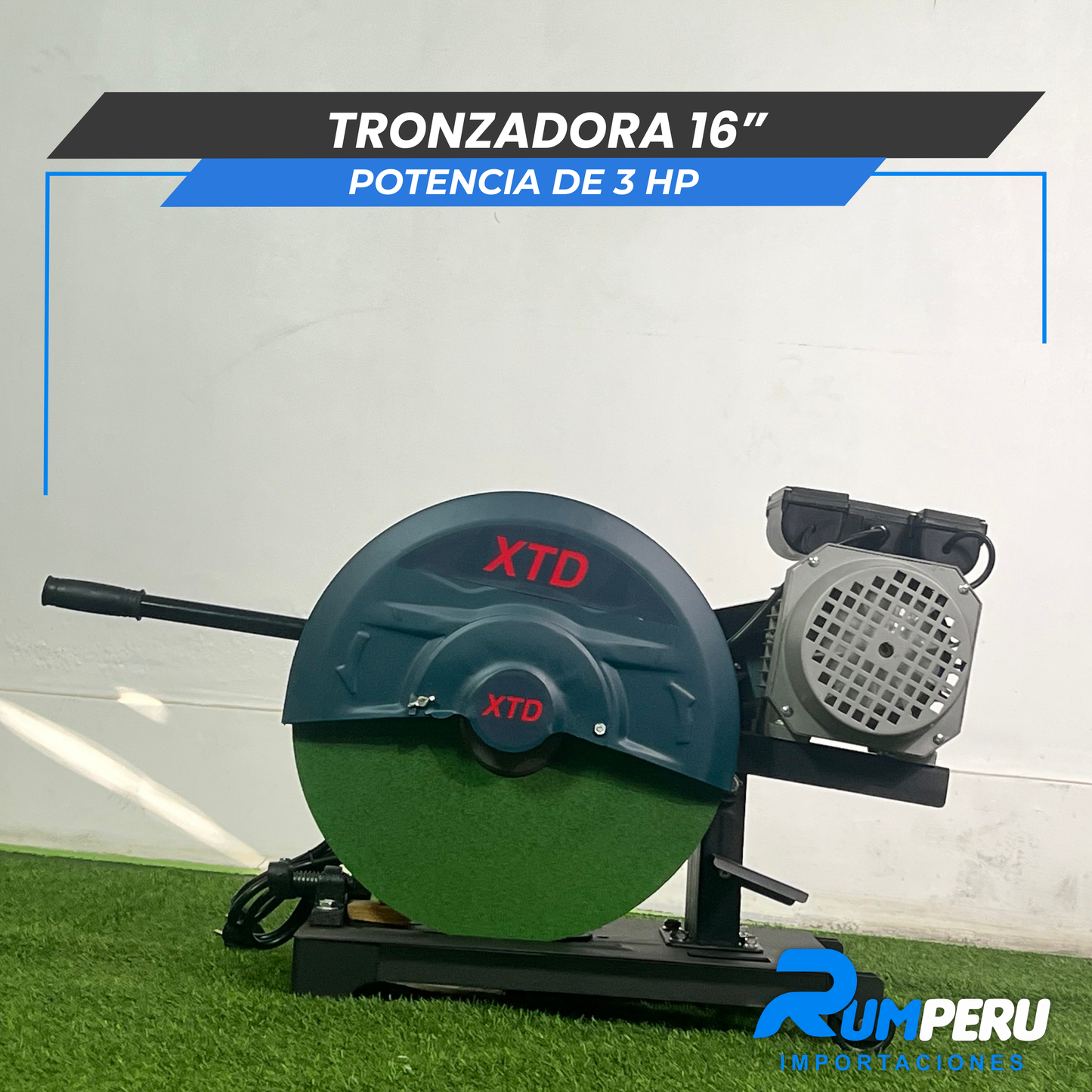Tronzadora 16´´ Potencia de 3 HP
