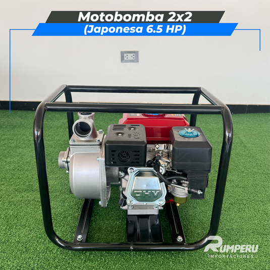 Motobomba 2x2 ( Japonesa 6.5 HP )