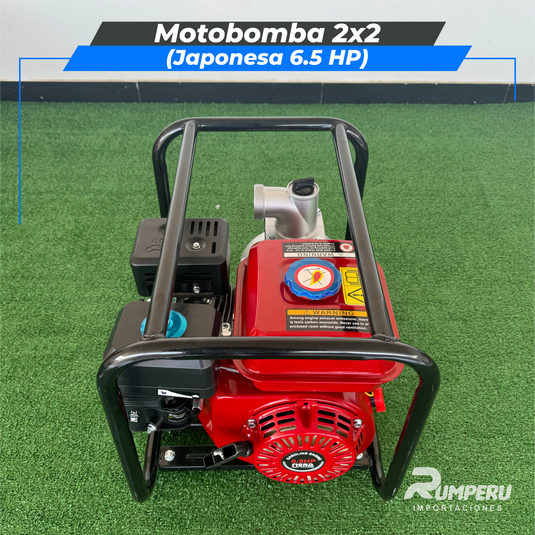 Motobomba 2x2 ( Japonesa 6.5 HP )