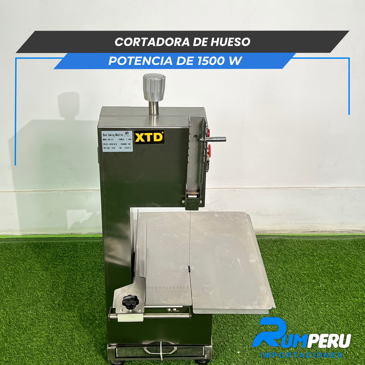 Cortadora de Hueso Potencia de 1500W