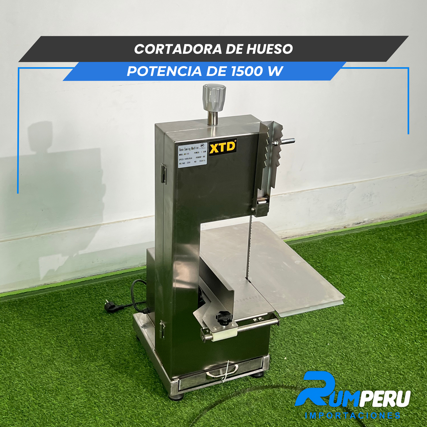 Cortadora de Hueso Potencia de 1500W